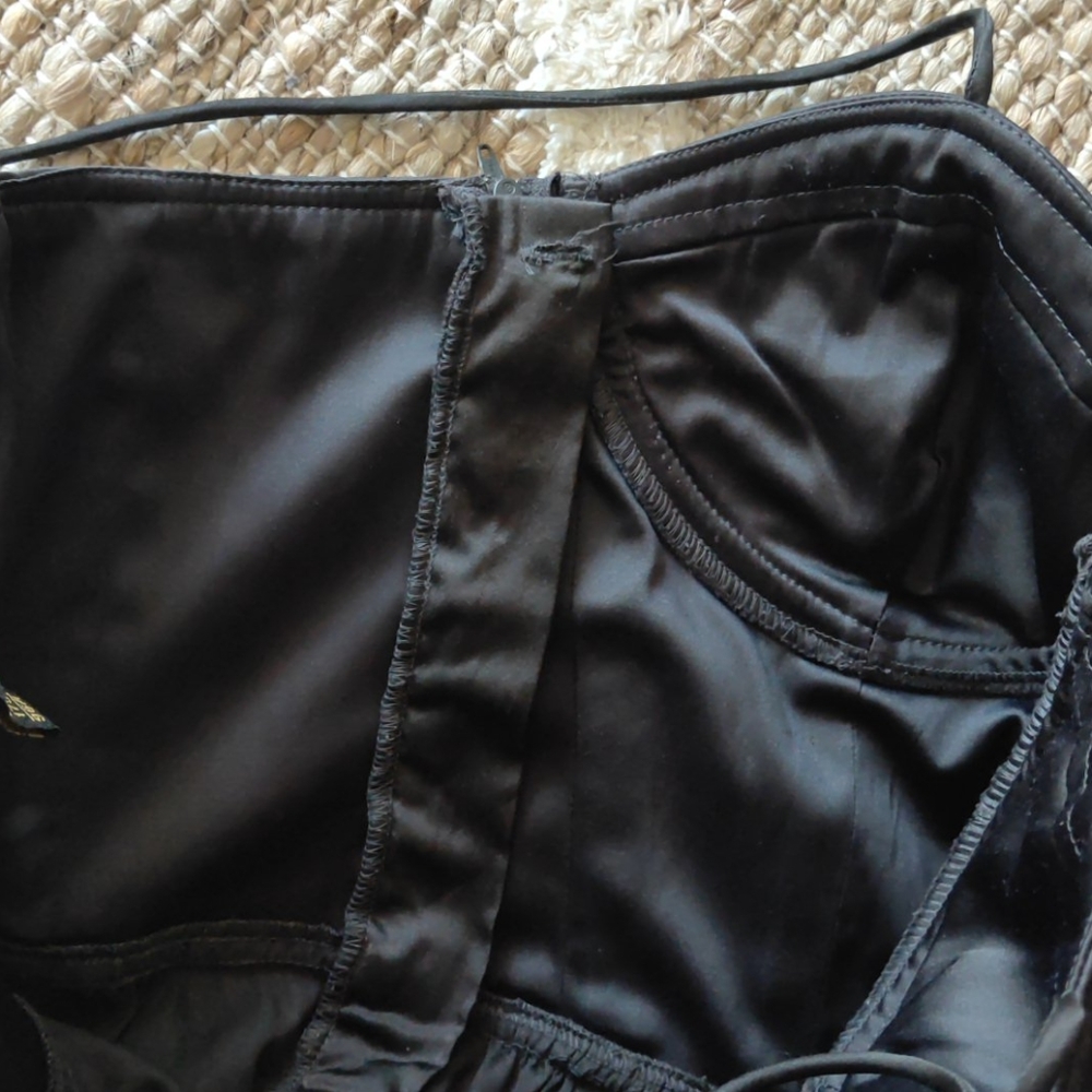 80s' black club popup skirt - Picture 3 of 4